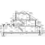 building section drawing