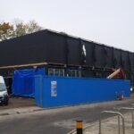 volumetric modules on site